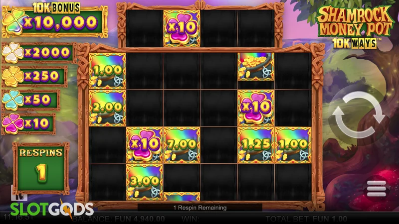 Shamrock Money Pot 10K Ways Slot - Screenshot 3