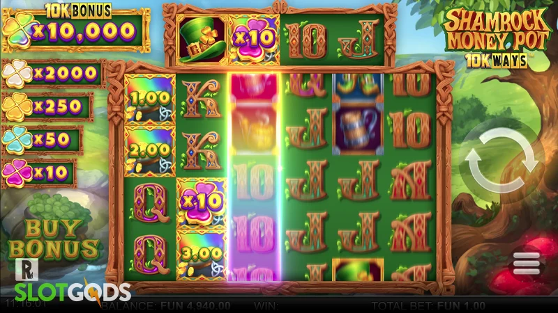 Shamrock Money Pot 10K Ways Slot - Screenshot 2
