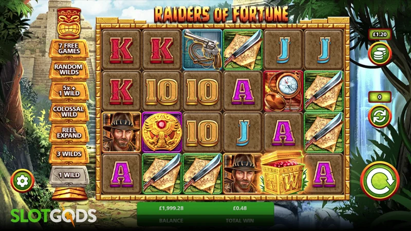 Raiders of Fortune Slot - Screenshot 