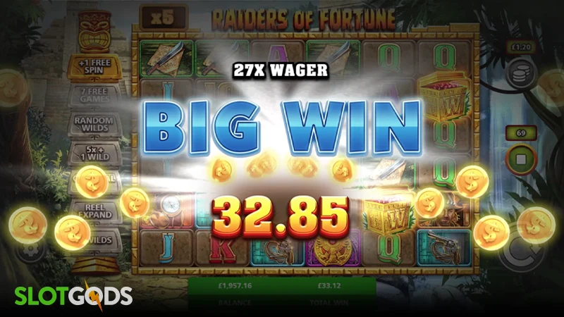 Raiders of Fortune Slot - Screenshot 4