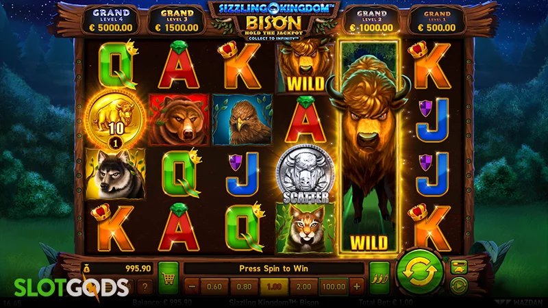 Sizzling Kingdom™: Bison Slot - Screenshot 