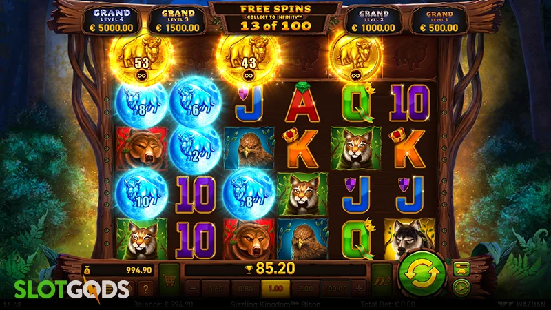 Sizzling Kingdom™: Bison Slot - Screenshot 2