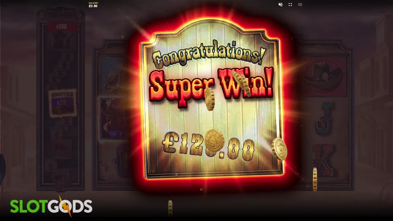 Wanted Wildz Slot - Screenshot 4