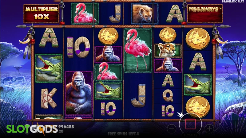 Great Rhino Megaways Slot - Screenshot 2