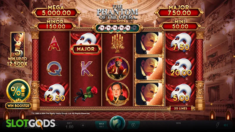 The Phantom of the Opera: Link & Win Slot - Screenshot 
