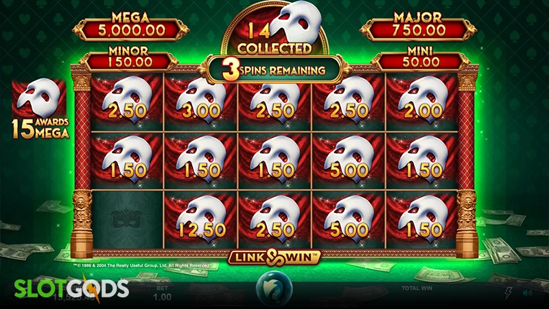 The Phantom of the Opera: Link & Win Slot - Screenshot 3