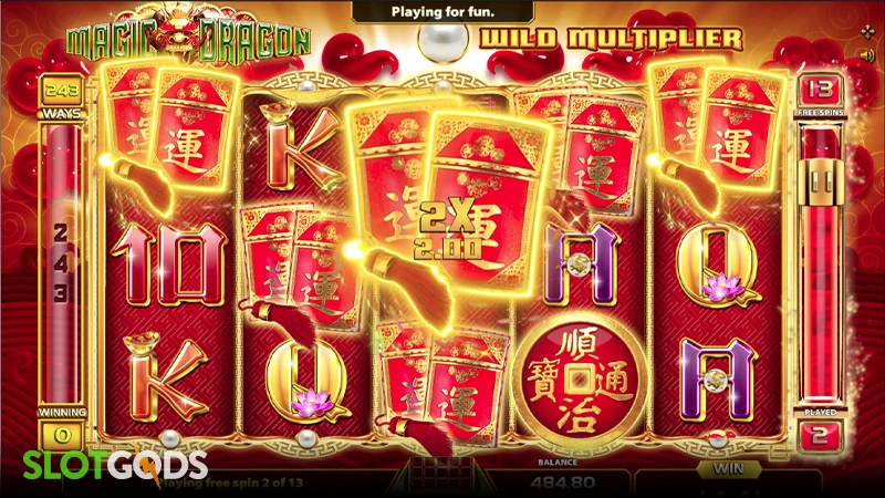 Magic Dragons Slot - Screenshot 3