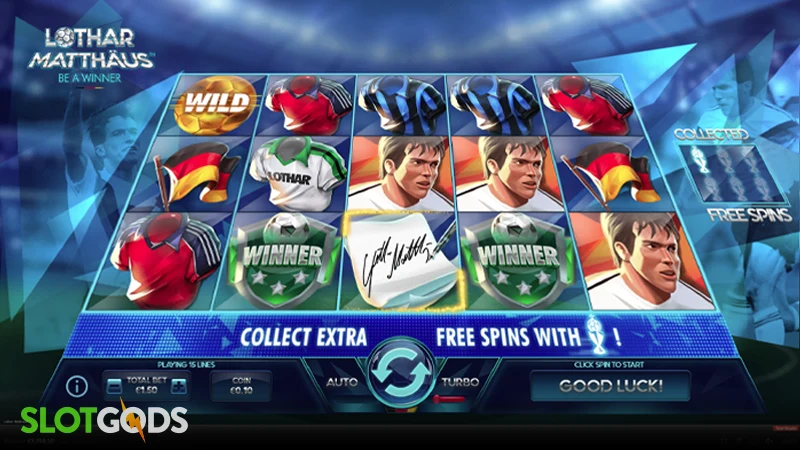 Lothar Matthäus Be a Winner Slot - Screenshot 2