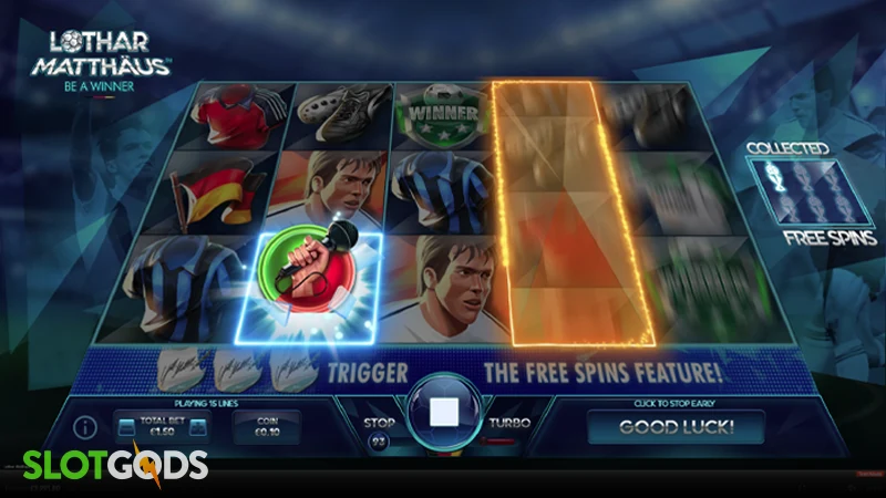 Lothar Matthäus Be a Winner Slot - Screenshot 3