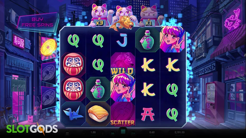 Neko Night: Dream Drop Slot - Screenshot 3