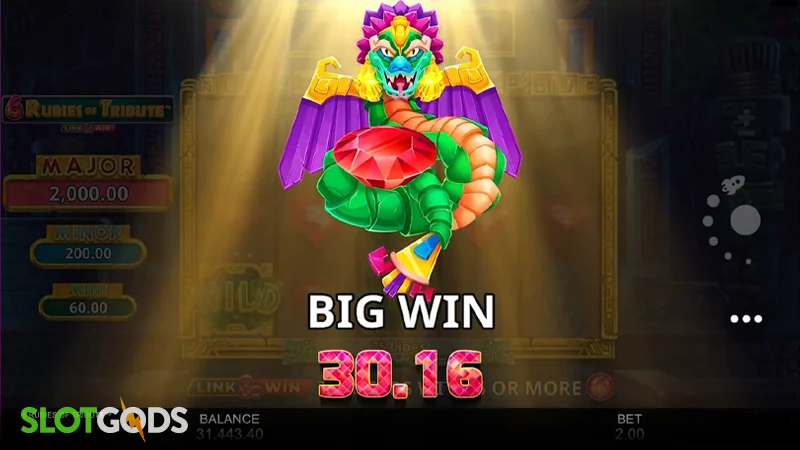 6 Rubies of Tribute Slot - Screenshot 4