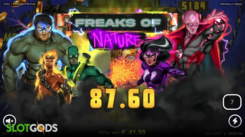 Infectious 5 xWays Slot - Screenshot 4