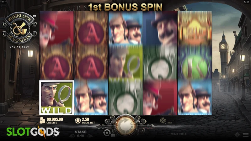 Sherlock of London Slot - Screenshot 2