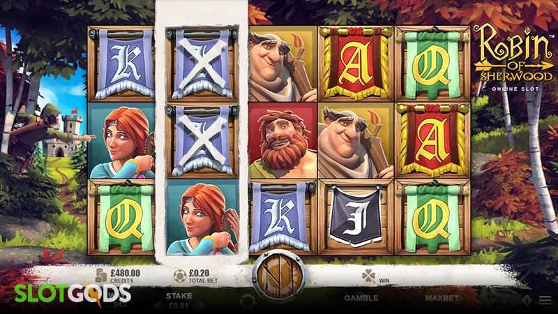 Robin of Sherwood Slot - Screenshot 2