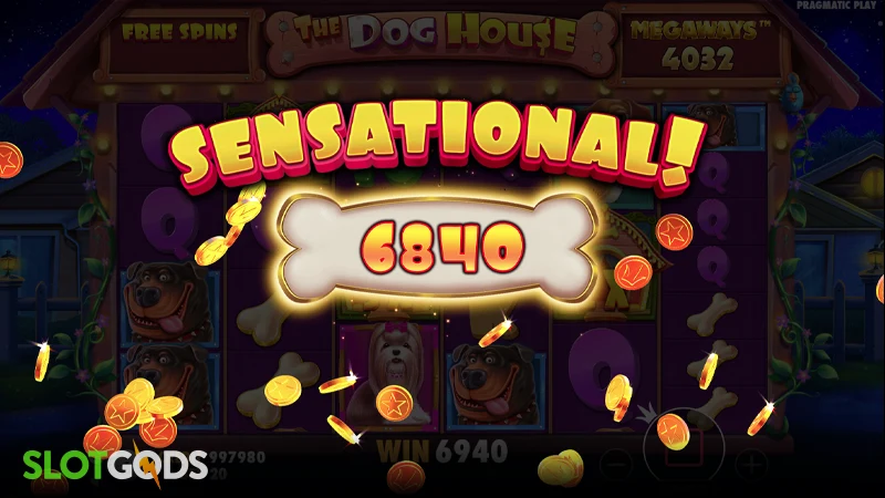 The Dog House Megaways Slot - Screenshot 4