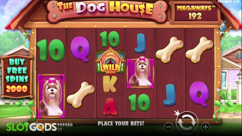 The Dog House Megaways Slot - Screenshot 