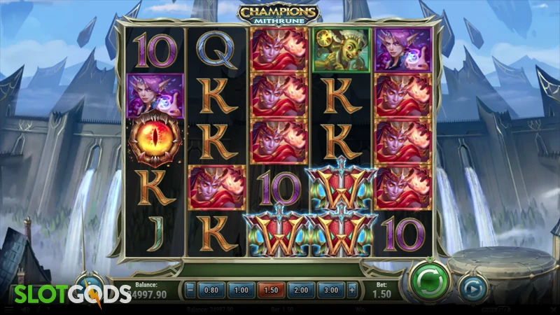 Champions of Mithrune Slot - Screenshot 
