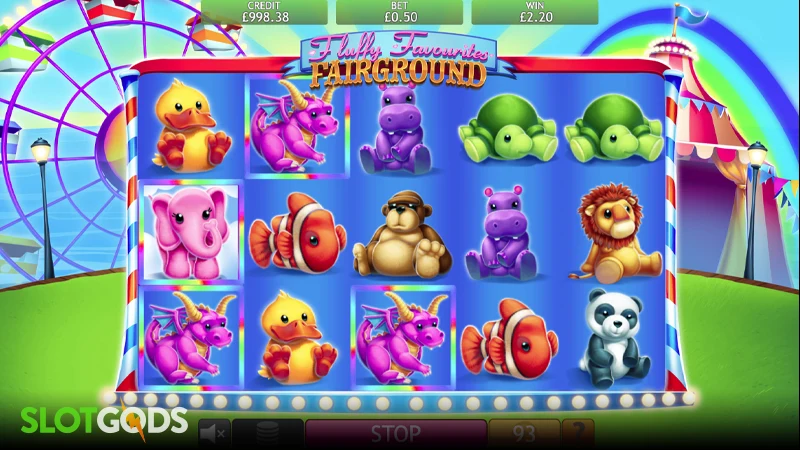 Fluffy Favourites Fairground Slot - Screenshot 3