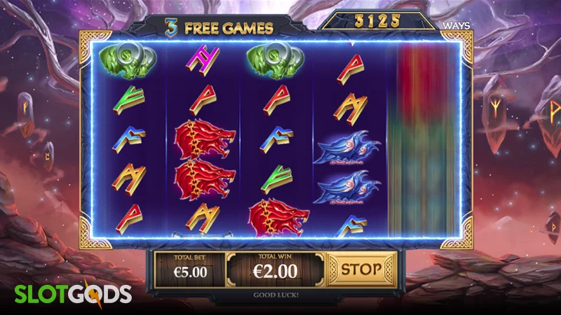 Age of the Gods Norse: Ways of Thunder Slot - Screenshot 3