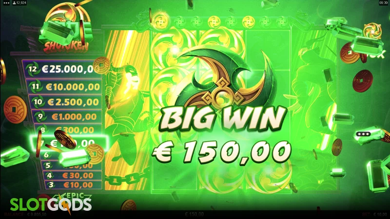 Jade Shuriken Slot - Screenshot 4