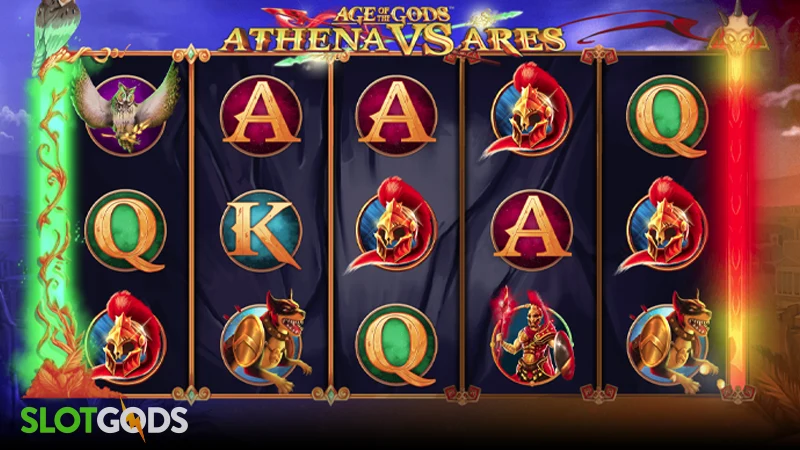 Age of the Gods: Athena vs Ares Slot - Screenshot 