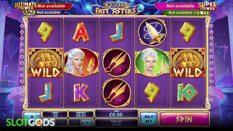 Age of the Gods: Fate Sisters Slot - Screenshot 