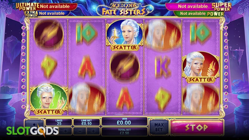 Age of the Gods: Fate Sisters Slot - Screenshot 3