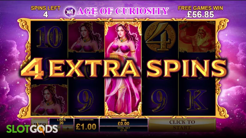 Age of the Gods: Furious 4 Slot - Screenshot 3