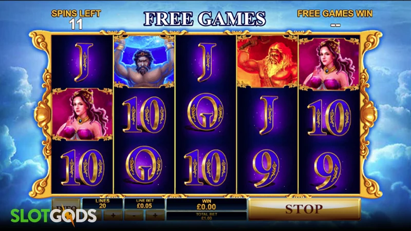 Age of the Gods: Furious 4 Slot - Screenshot 2