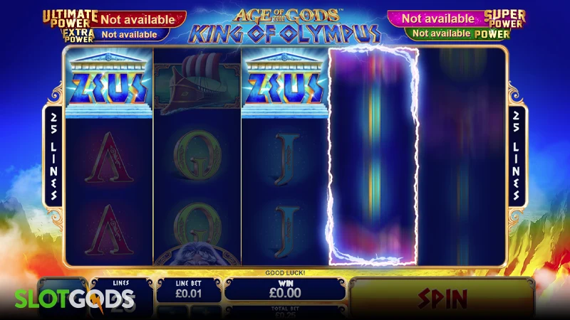 Age of the Gods: King of Olympus Slot - Screenshot 3