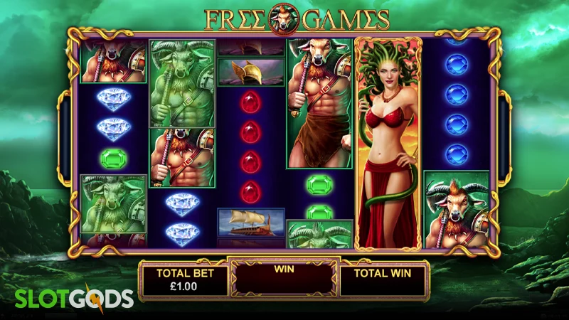 Age of the Gods: Medusa & Monsters Slot - Screenshot 4