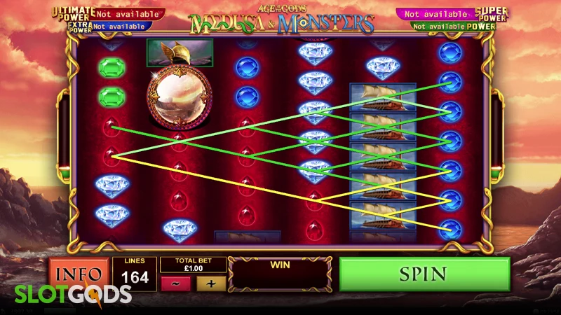 Age of the Gods: Medusa & Monsters Slot - Screenshot 2