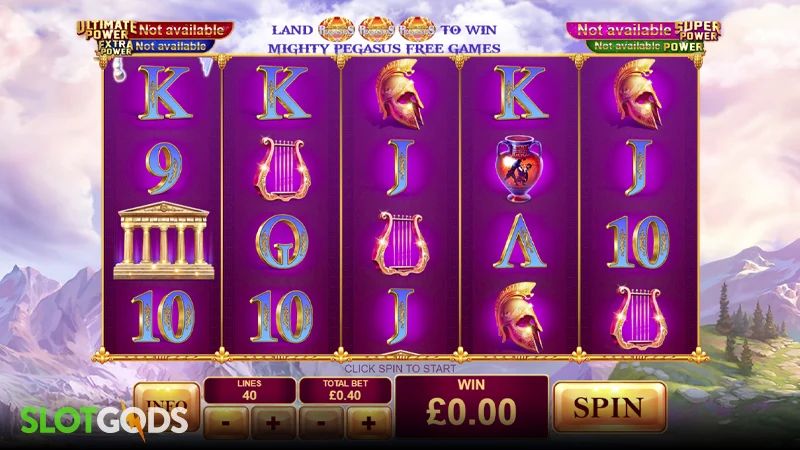 Age of the Gods: Ruler of the Sky Slot - Screenshot 