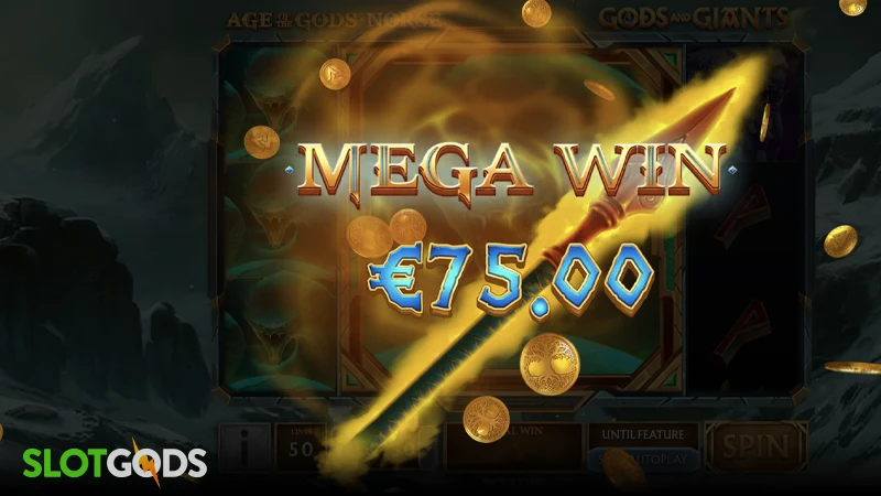 Age of the Gods Norse: Gods and Giants Slot - Screenshot 4
