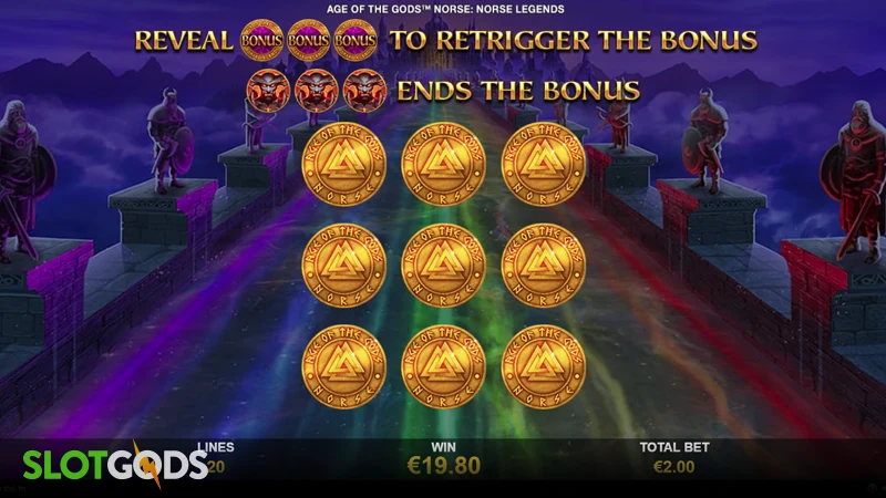 Age of the Gods Norse: Norse Legends Slot - Screenshot 3