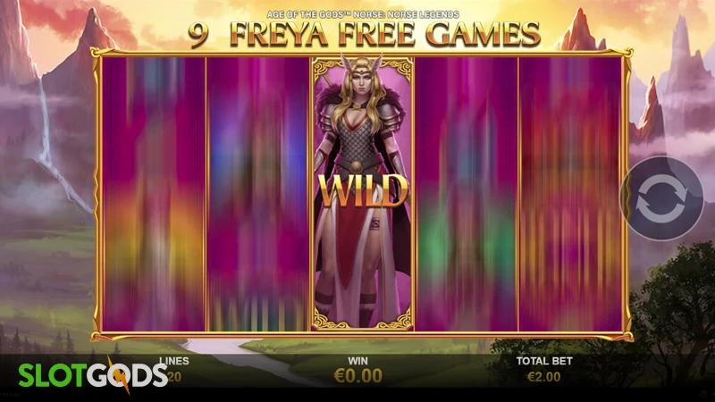 Age of the Gods Norse: Norse Legends Slot - Screenshot 2
