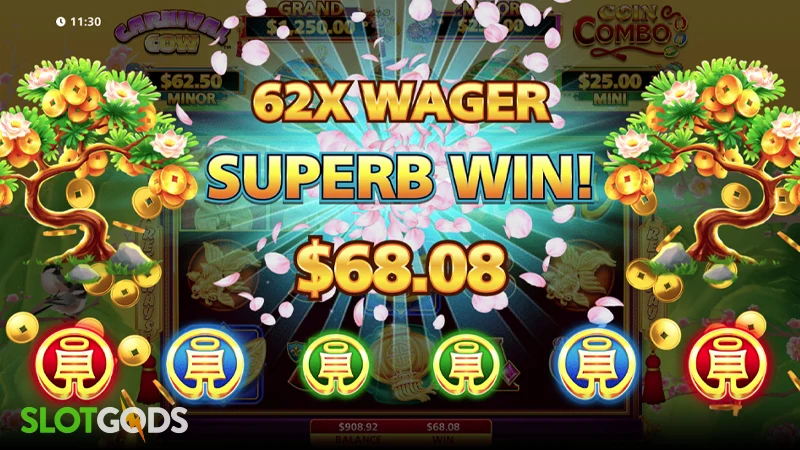 Carnival Cow Coin Combo Slot - Screenshot 4