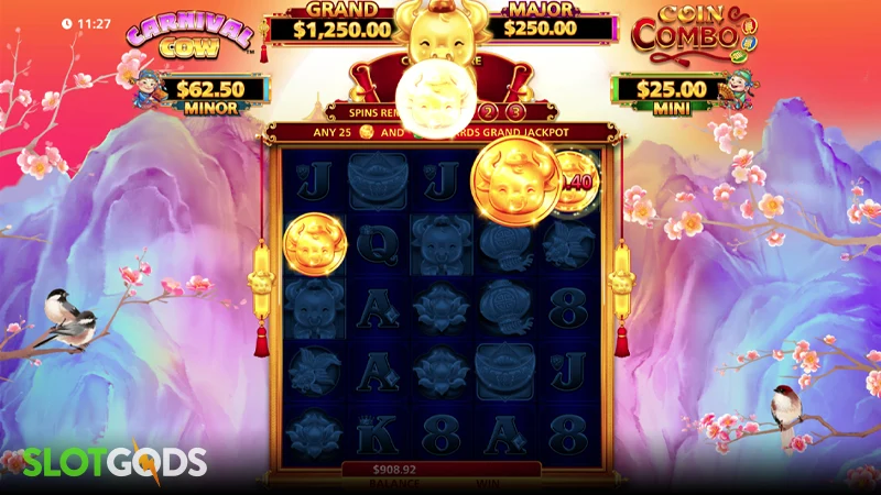 Carnival Cow Coin Combo Slot - Screenshot 2