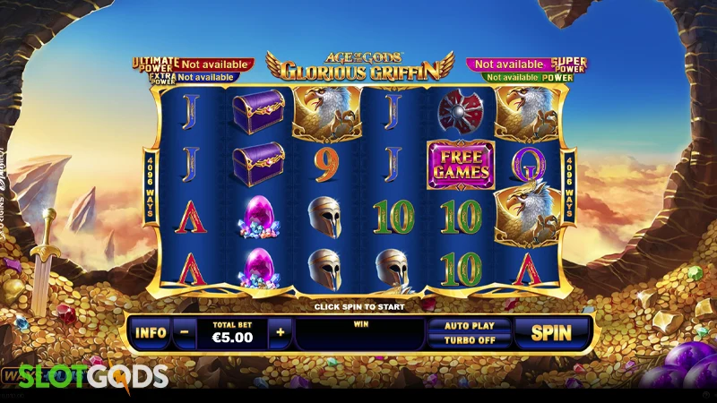 Age of the Gods: Glorious Griffin Online Slot by Playtech