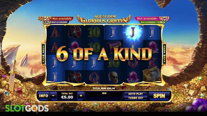 Age of the Gods: Glorious Griffin Slot - Screenshot 2