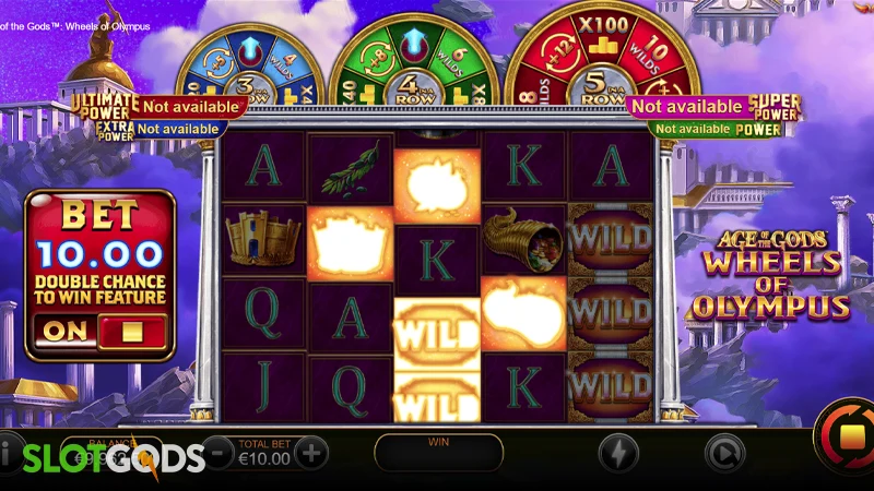 Age of the Gods: Wheels of Olympus Slot - Screenshot 2
