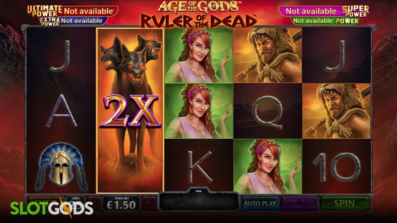 Age of the Gods: Ruler of the Dead Slot - Screenshot 2