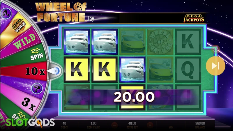 MegaJackpots Wheel of Fortune: On Air Slot - Screenshot 2