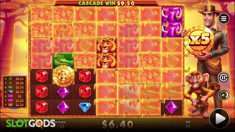 Max Chance and the Safari Secrets Slot - Screenshot 3