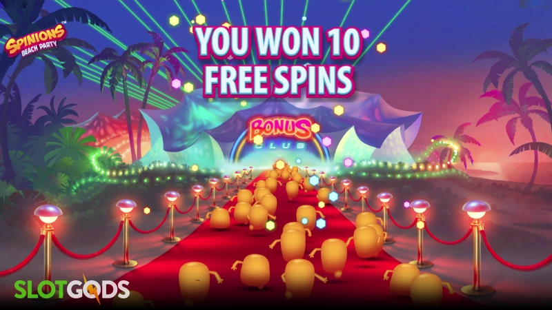 Spinions Beach Party Slot - Screenshot 3