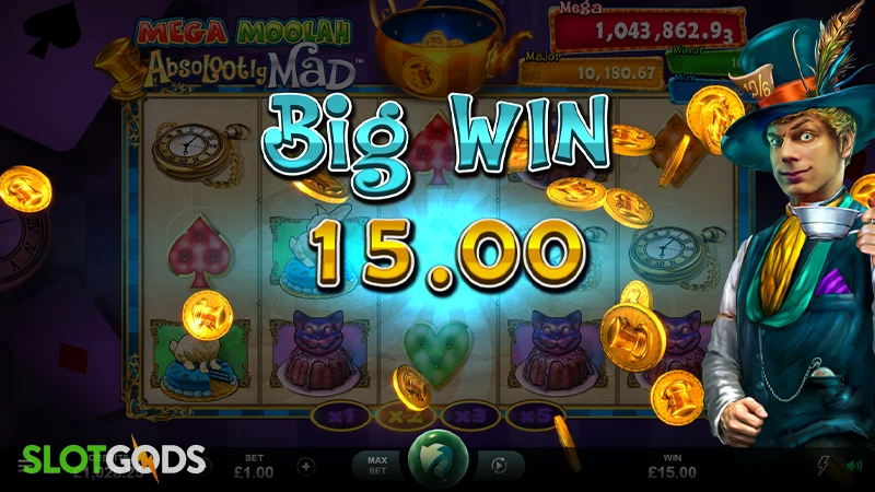 Absolootly Mad: Mega Moolah Slot - Screenshot 4