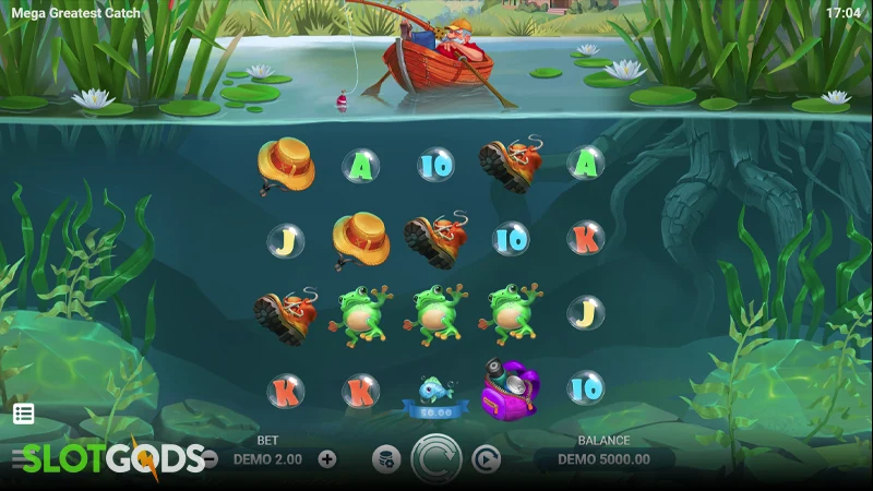 Mega Greatest Catch Slot - Screenshot 