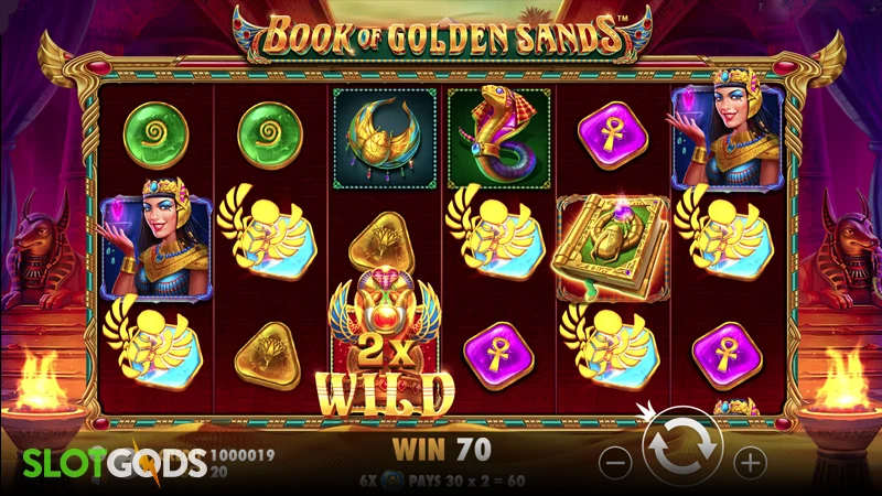 Book of Golden Sands Slot - Screenshot 