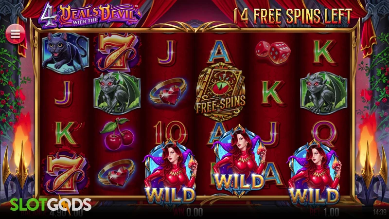4 Deals With The Devil Slot - Screenshot 2