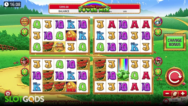 Rainbow Riches Power Mix Slot - Screenshot 